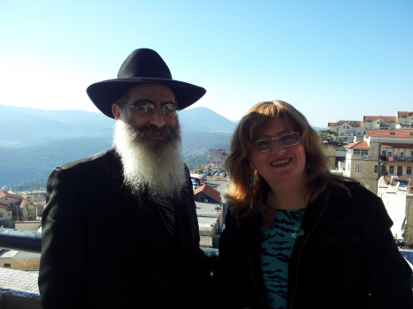 writer translator tourguide movie maker Eliyahu and Esther Kaye