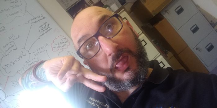 Writer Patrick Carabott